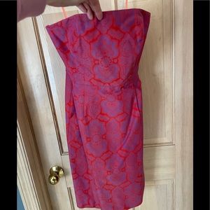 Strapless jcrew dress